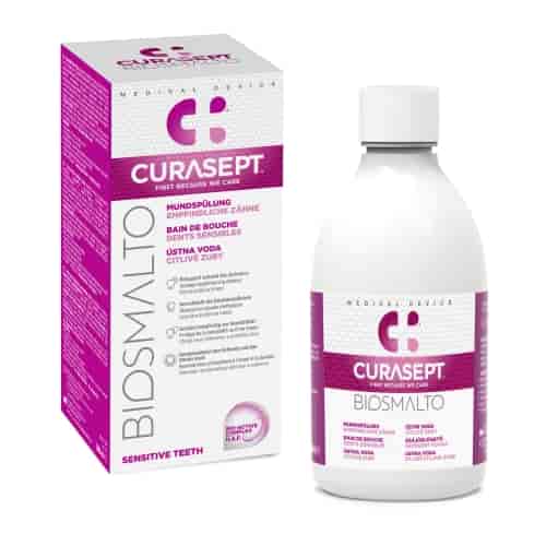 Kasdienis skalavimo skystis, CURASEPT Biosmalto Sensitive teeth, 300 ml