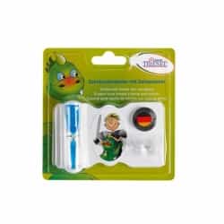 Smėlio laikrodukas su dantų šepetėlio laikikliu Riteris THIENEL, 1 vnt